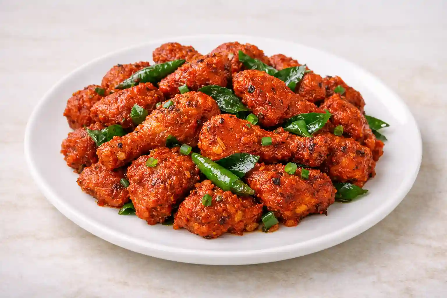 Chicken 65 - Full Plate  - Quality Food Kuli